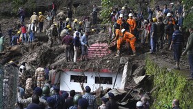 FOTO: Hujan Lebat dan Tanah Longsor di India Tewaskan 41 Orang