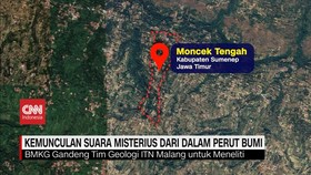 VIDEO: Kemunculan Suara Misteris dari Dalam Perut Bumi di Sumenep