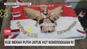VIDEO: Kue Merah Putih Untuk HUT Kemerdekaan RI