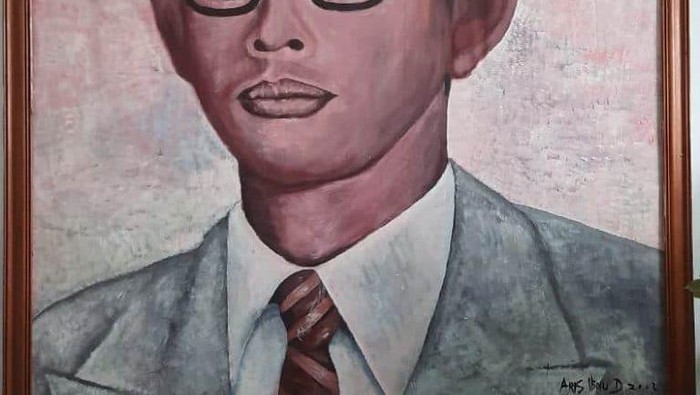 Lukisan WR Supratman Koleksi Museum Sumpah Pemuda