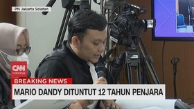 VIDEO: Mario Dandy Dituntut 12 Tahun