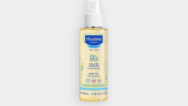 Review Mustela Baby Oil 100 ml - Haibunda.com
