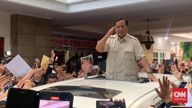Prabowo menyebut para pemimpin harus bersatu demi kepentigann rakyat. Ia mencontohkan dirinya dan Presiden Jokowi yang pernah bersaing di Pilpres 2024