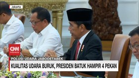 VIDEO: Udara Jakarta Buruk, Jokowi Gelar Rapat Terbatas