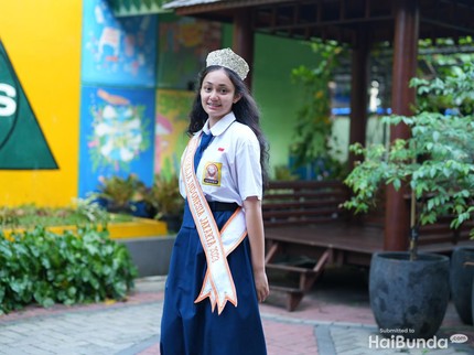 Kisah Zahwa Azalea Anak Cantik & Cerdas Jadi Juara Puteri Remaja DKI Jakarta 2023