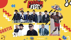 Nonton Maliq & D'essentials dan Sore Gratis di Freedom Fest 19 Agustus