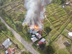 5 Serangan KKB Papua Jelang HUT RI Pekan Ini: Tembak Paskibra-Bakar Rumah