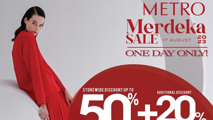Metro Merdeka Sale One Day Only