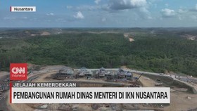 VIDEO: Pembangunan Rumah Dinas Menteri di IKN Nusantara