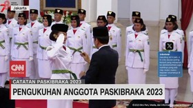 VIDEO: Pengukuhan Anggota Paskibraka 2023