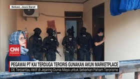 VIDEO: Pegawai PT KAI Terduga Teroris Gunakan Akun Market Place