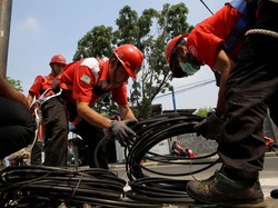 Pemkot Palembang Tata Kabel Internet Bawah Tanah di 3 Ruas Jalan Utama