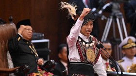 FOTO: Pidato Kenegaraan Jokowi di Sidang Tahunan MPR 2023