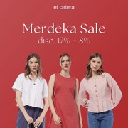 8 Promo Fashion dalam Rangka Hari Kemerdekaan RI, Ada Marhen.J, Uniqlo, Et Cetera