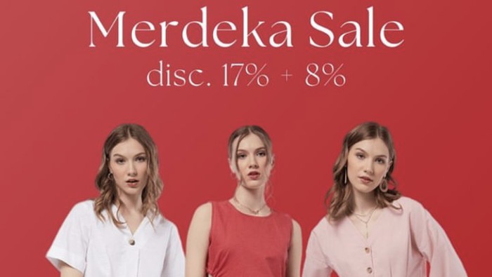 8 Promo Fashion dalam Rangka Hari Kemerdekaan RI, Ada Marhen.J, Uniqlo, Et Cetera