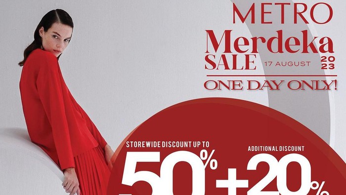 Promo kemerdekaan Metro Departement Store