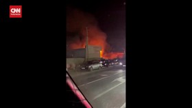 VIDEO: SPBU DI Rusia Terbakar, 30 Orang Tewas