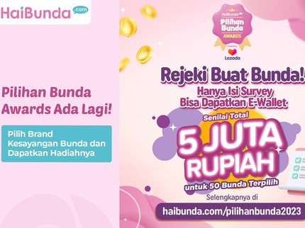 Pilihan Bunda Awards Ada Lagi! Pilih Brand Kesayangan Bunda dan Dapatkan Hadiahnya