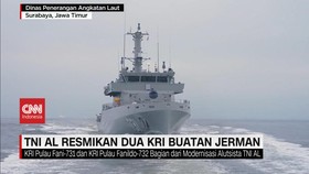 VIDEO: TNI AL Resmikan Dua KRI Buatan Jerman
