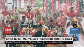VIDEO: Antusiasme Masyarakat Saksikan Kirab Budaya