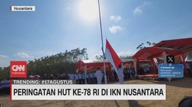 VIDEO: Peringatan HUT Ke-78 RI di IKN Nusantara