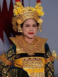 Intip Detail Baju Daerah Jokowi & Iriana Jokowi Di Upacara HUT RI Ke-78 ...