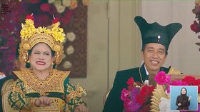 Iriana dan Para Menteri Joget Maumere di HUT Kemerdekaan RI ke-78
