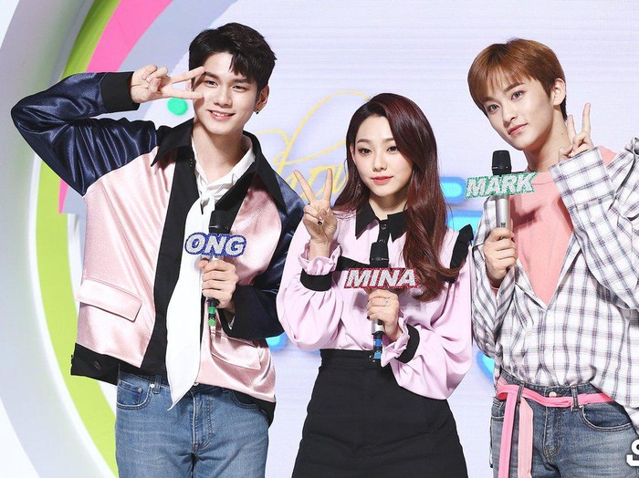 Ong Seung Woo, Mark NCT, Mina/ Foto: allkpop.com