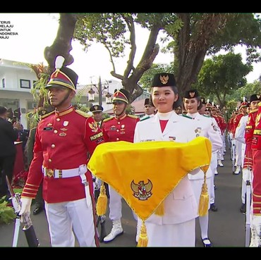 Ini Gaji dan Benefit yang Diterima Paskibraka di Istana Negara 2023