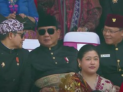Momen Prabowo Asyik Ngobrol Bareng Cak Imin-Mardiono di Upacara HUT RI