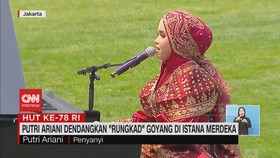 VIDEO: Putri Ariani Dendangkan 