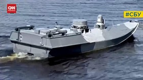 VIDEO: Militer Ukraina Pamerkan Drone Maritim Perusak Kapal Perang
