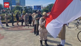 VIDEO: Rekonstruksi Proklamasi ala Pencinta Sepeda Onthel