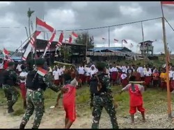 Melihat Ramainya Lomba 17 Agustus di Daerah Konflik Nduga Papua