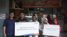 Dorong UMKM Tumbuh, BRI Peduli Bagikan Bantuan 200 Sertifikat Halal