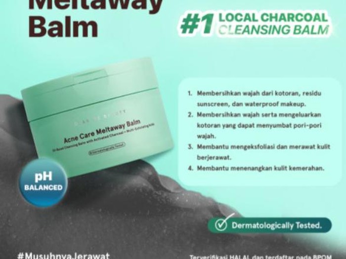 Foto produk cleansing balm Dear Me Beauty.