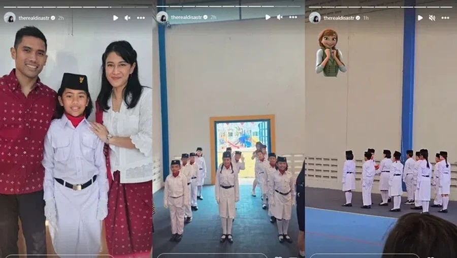 dian sastro Unggahan Dian Sastro bersama suami dan anak yang jadi Paskibraka
