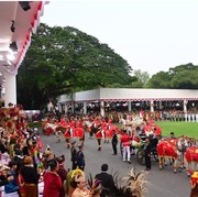 6 Momen Menarik Upacara HUT RI Ke-78 di Istana, Putri Ariani Bikin Ambyar hingga Helikopter Joget