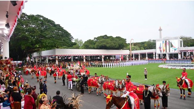 6 Momen Menarik Upacara Hut Ri Ke 78 Di Istana Putri Ariani Bikin