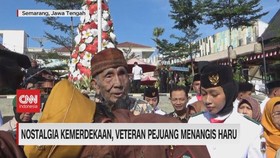 VIDEO: Nostalgia Kemerdekaan, Veteran Pejuang Menangis Haru