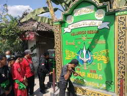 7 Tugu Silat di Bojonegoro Dibongkar Anggota Perguruan Sendiri
