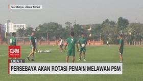VIDEO: Persebaya Akan Rotasi Pemain Melawan PSM