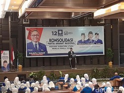 Zulhas Hadiri Konsolidasi di Medan, PAN Targetkan 12 Kursi di DPRD Sumut