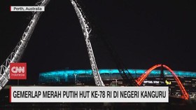 VIDEO: Gemerlap Merah Putih HUT Ke-78 RI di Negeri Kanguru