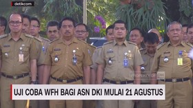 VIDEO: Uji Coba WFH Bagi ASN DKI Mulai 21 Agustus