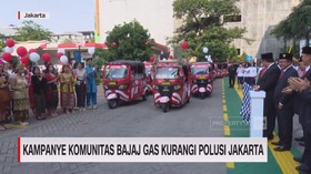 VIDEO: Kampanye Komunitas Bajaj Gas Kurangi Polusi Jakarta