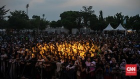Fabio Asher Ajak Penonton Freedom Fest Bernyanyi Bersama