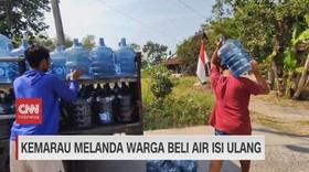 VIDEO: Kemarau Melanda Warga Beli Air Isi Ulang