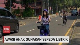 VIDEO: Awasi Anak Gunakan Sepeda Listrik
