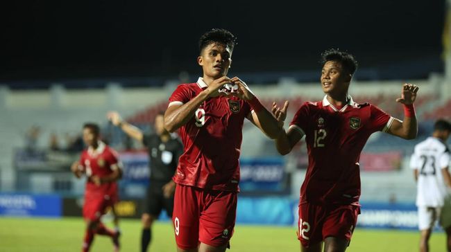 U 23 Indonesian National Team Narrowly Wins 1 0 Over Timor Leste In The